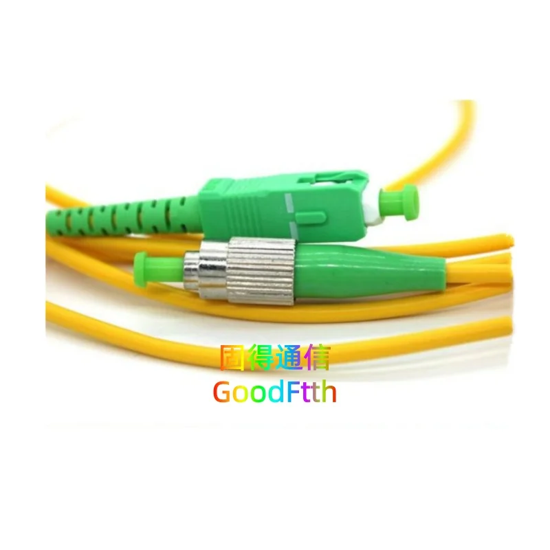 Patch Cord Lead SC/APC to FC/APC SM Simplex Cable Patchcord GoodFtth
Patch Cord Lead SC/APC to FC/APC SM Simplex Cable Patchcord GoodFtth