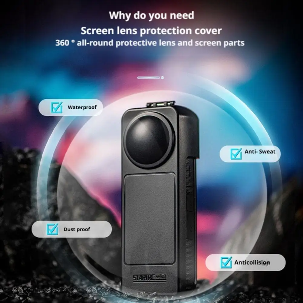 Lens Screen Protective Cap Waterproof Protective Case Lens Storage Screen Protector For Insta360 X5 Sports Camera Accessori T8V3
Lens Screen Protective Cap Waterproof Protective Case Lens Storage Screen Protector For Insta360 X5 Sports Camera Accessori T8V3