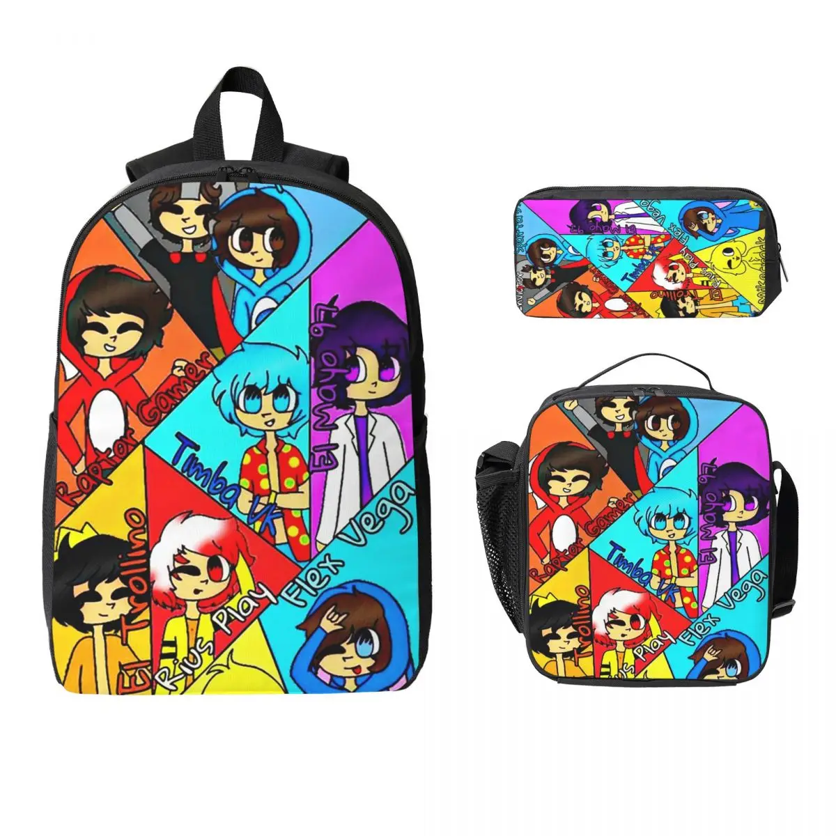 Compas Family Backpack Student Boys Girls BookBag School Bag Laptop Shoulder Bags 3ps Insulated Lunch Bag Pencil Case
Compas Family Backpack Student Boys Girls BookBag School Bag Laptop Shoulder Bags 3ps Insulated Lunch Bag Pencil Case