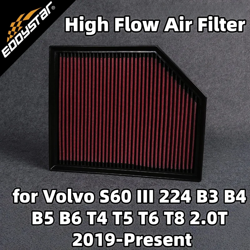 Спортивный воздушный фильтр с высоким расходом для Volvo S60 III 224 B3 B4 B5 B6 T4 T5 T6 T8 2.0T 2019-возврат моющиеся гоночные впускные фильтры
Спортивный воздушный фильтр с высоким расходом для Volvo S60 III 224 B3 B4 B5 B6 T4 T5 T6 T8 2.0T 2019-возврат моющиеся гоночные впускные фильтры
