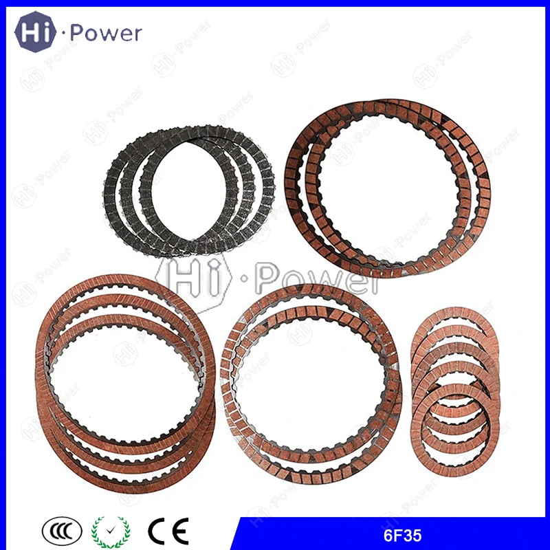 6F35 Auto Transmission Friction Plate For FORD LINCOLN MAZDA MERCURY Car Accessories Gearbox Disc Clutch Plate
6F35 Auto Transmission Friction Plate For FORD LINCOLN MAZDA MERCURY Car Accessories Gearbox Disc Clutch Plate