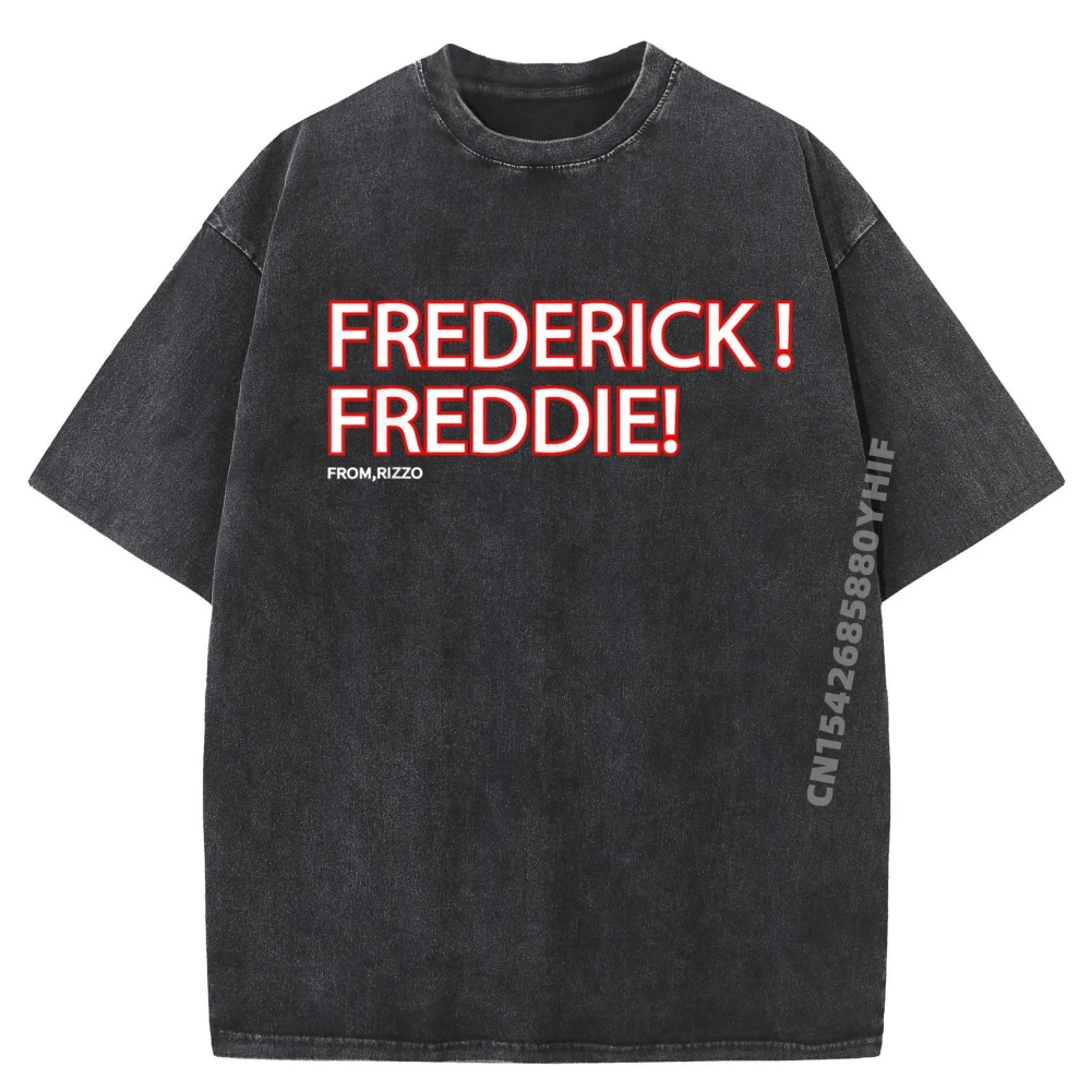 Фредрик Фредди, милая футболка большого размера, футболка с рисунком, мужская дышащая потертая футболка, мужская уличная одежда 
Фредрик Фредди, милая футболка большого размера, футболка с рисунком, мужская дышащая потертая футболка, мужская уличная одежда