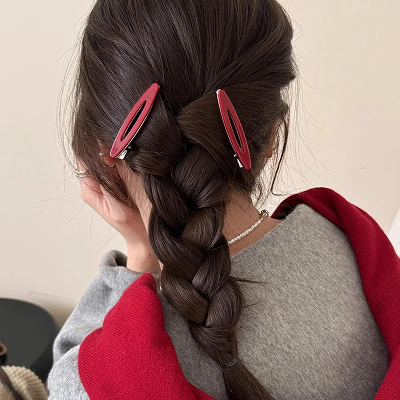 4Pcs Women Hair Accessories Acetate Hair Clips Hollowed Oval Geometric Barrettes Side Pins Hairpin Simple Hair Clip
4Pcs Women Hair Accessories Acetate Hair Clips Hollowed Oval Geometric Barrettes Side Pins Hairpin Simple Hair Clip
