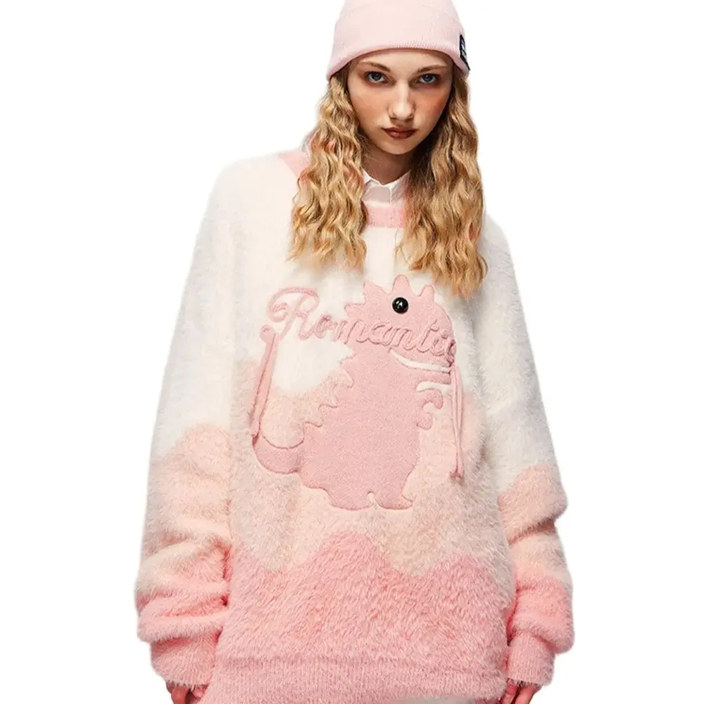 Formal Dressesvestidos De Fiesta2024 Autumn And Winter New Fashion Women'S Wave Contrast Small Dinosaur Sweater Pullover
Formal Dressesvestidos De Fiesta2024 Autumn And Winter New Fashion Women'S Wave Contrast Small Dinosaur Sweater Pullover