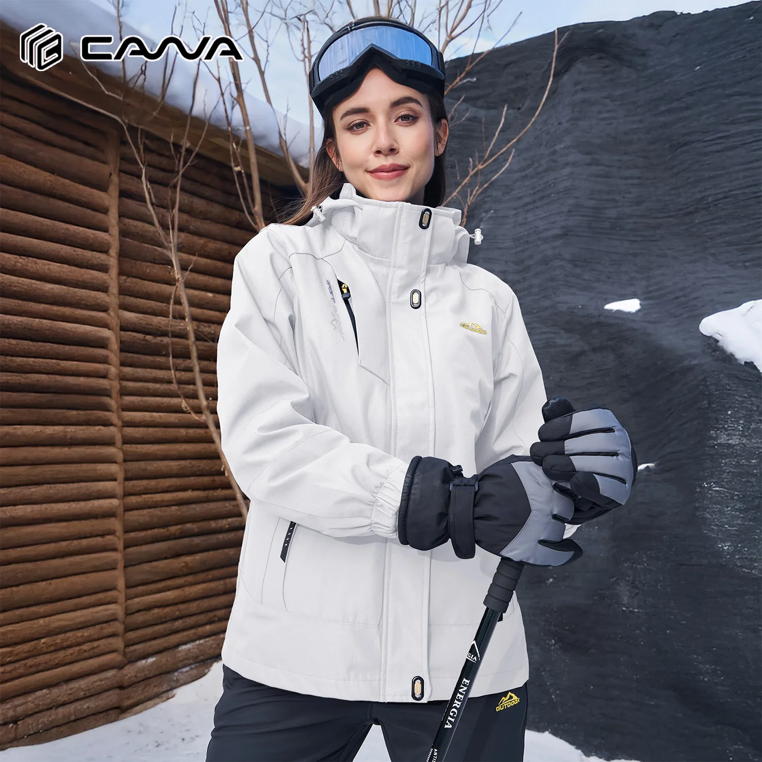 Women's 3-IN-1 Jackets Waterproof Fleece Jacket Outdoor Windproof Skiing Snowboarding Coat Hiking Jackets Parka Hodded Coats
Women's 3-IN-1 Jackets Waterproof Fleece Jacket Outdoor Windproof Skiing Snowboarding Coat Hiking Jackets Parka Hodded Coats