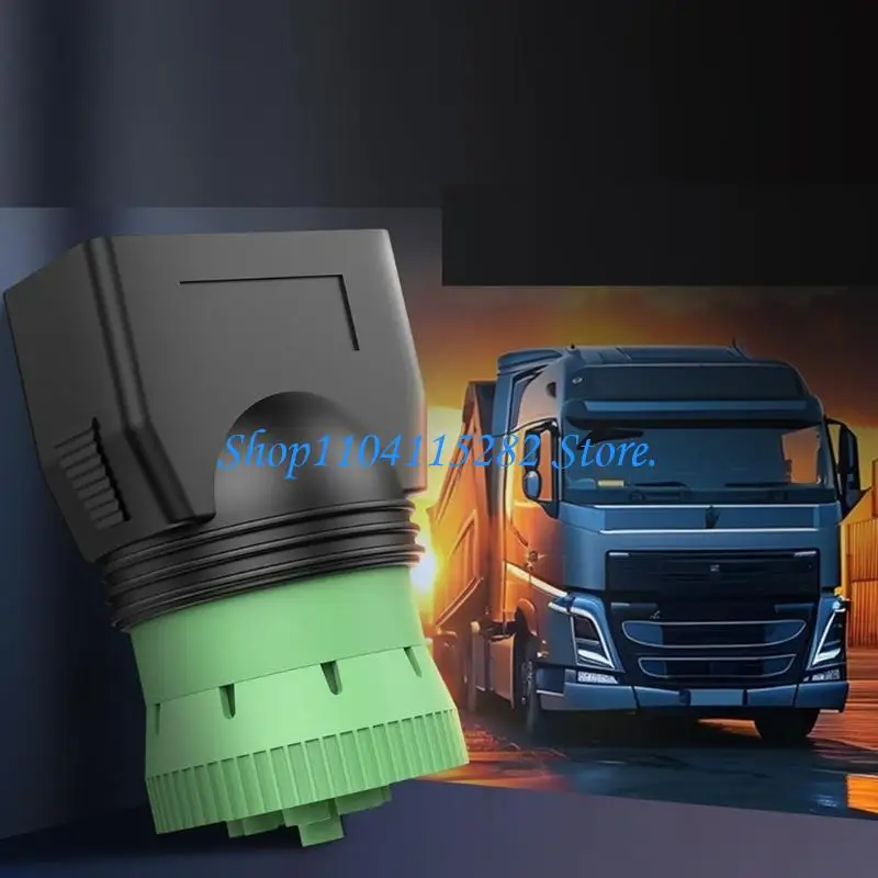 9pin J1939 to 16pin OBD2 Female Adapter For Heavy Truck Engine Diagnostic Tool
9pin J1939 to 16pin OBD2 Female Adapter For Heavy Truck Engine Diagnostic Tool