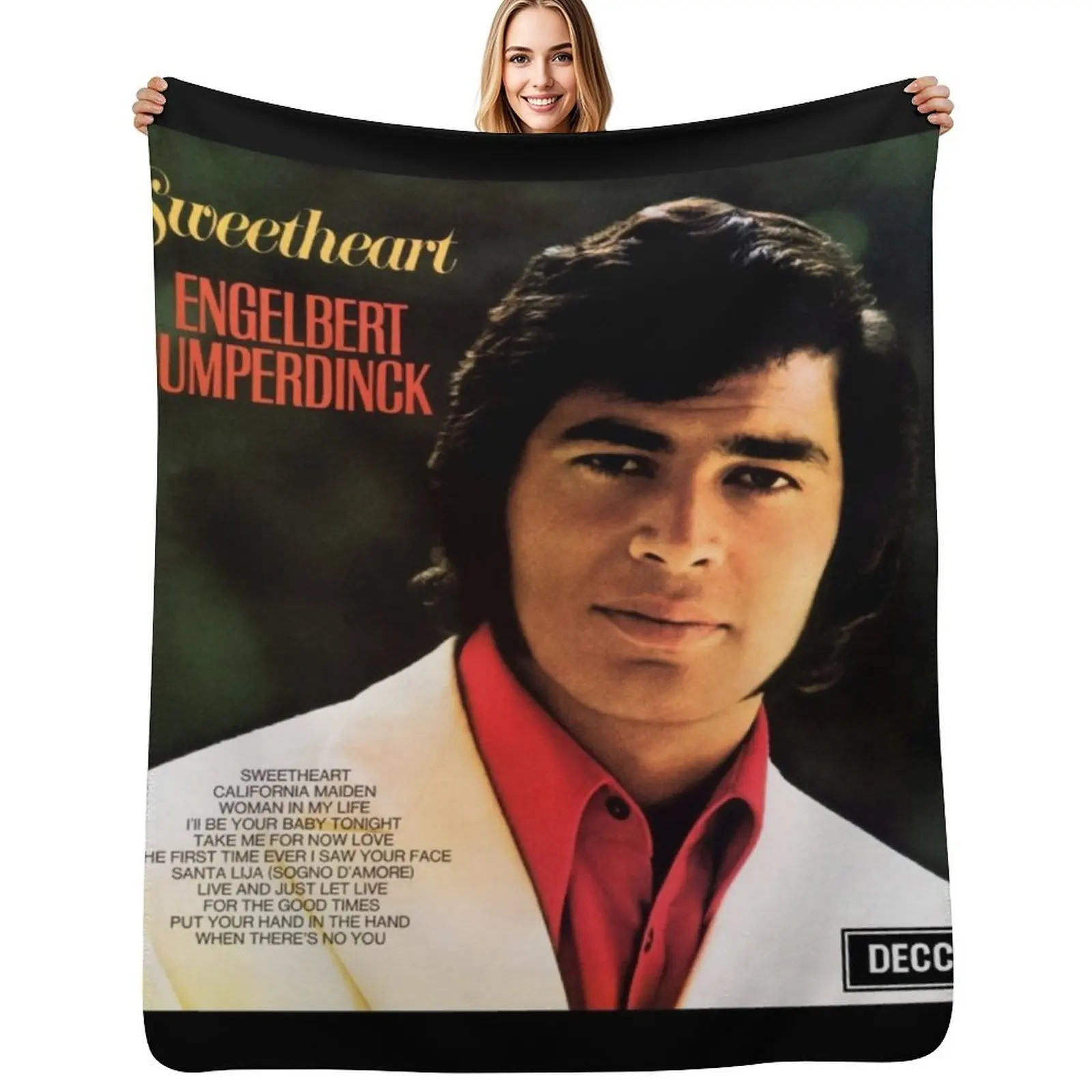 Engelbert Humperdinck sweetheart Throw Blanket Soft Solid Color Blanket for Couch Bed
Engelbert Humperdinck sweetheart Throw Blanket Soft Solid Color Blanket for Couch Bed