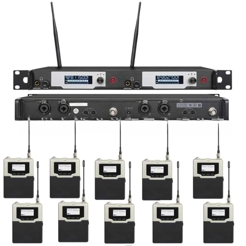 Professional stage performance simultaneous interpretation system dual channel one drag
Professional stage performance simultaneous interpretation system dual channel one drag