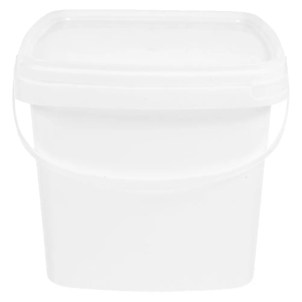 1pcs Square 1L White Food Portable Water Bucket Grade Handle Portable Storage Bucket Home Garden Dorm Water Ice Milk
1pcs Square 1L White Food Portable Water Bucket Grade Handle Portable Storage Bucket Home Garden Dorm Water Ice Milk