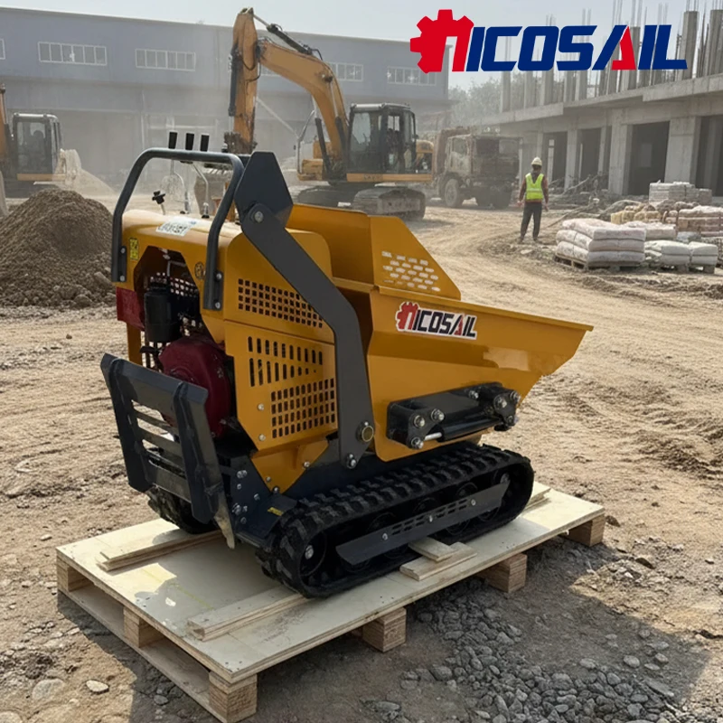Customizable Hydraulic Tipping Mini Dumper CE Euro 5 500kg Crawler Dumper for Agricultural Construction Work
Customizable Hydraulic Tipping Mini Dumper CE Euro 5 500kg Crawler Dumper for Agricultural Construction Work