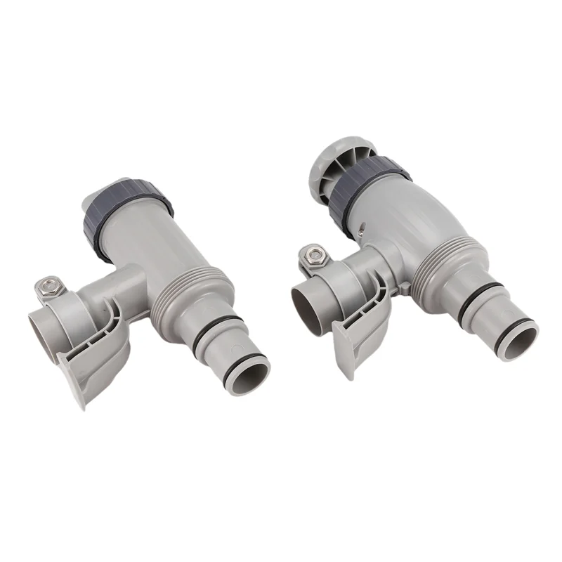 ABJX New 2PCS Pool Hose Adapter, Swimming Pool Replacement Pool Hose Bracket And Plunger Valve For Above Ground Swimming Pool
ABJX New 2PCS Pool Hose Adapter, Swimming Pool Replacement Pool Hose Bracket And Plunger Valve For Above Ground Swimming Pool