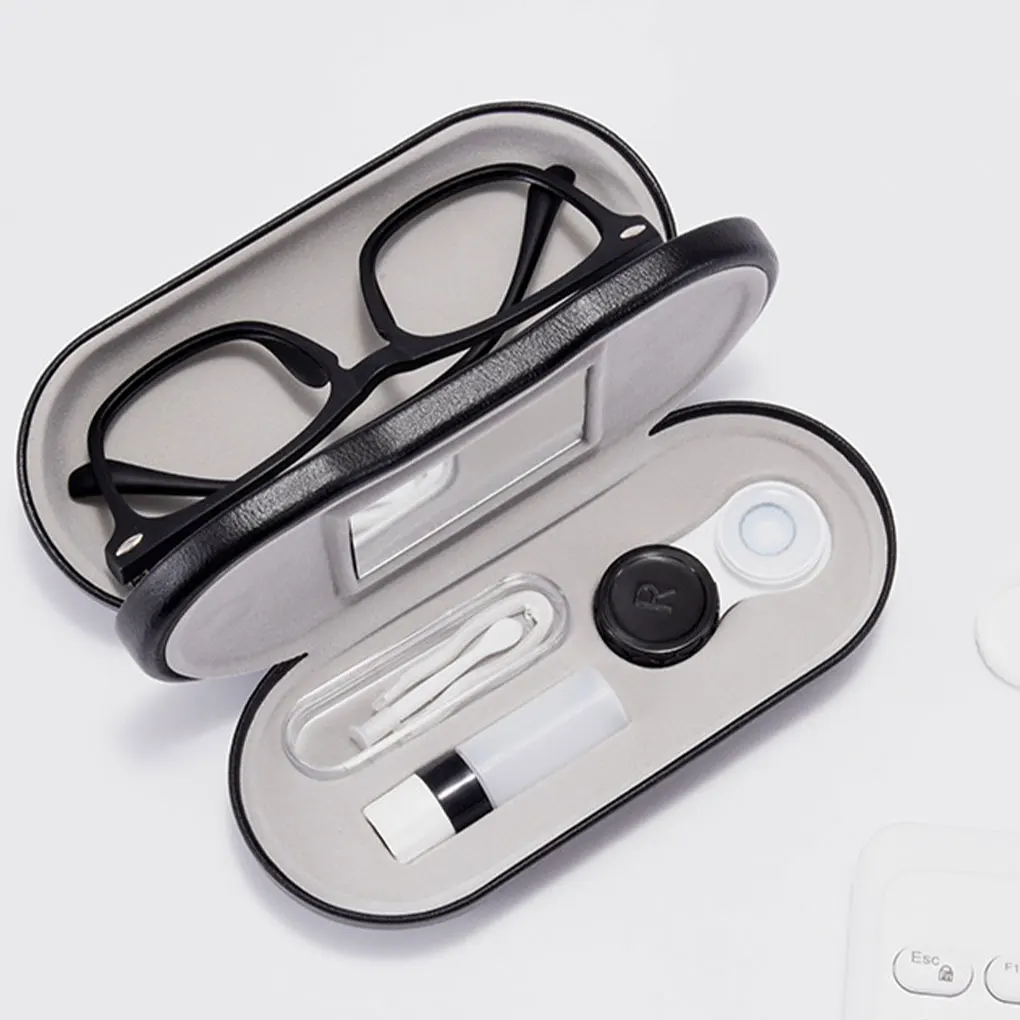 Pressure-resistant Dual-purpose Double-layer Contact Lens Case Imitation Wood-grain Contact Lens Case Fashion Frame Glasses Case
Pressure-resistant Dual-purpose Double-layer Contact Lens Case Imitation Wood-grain Contact Lens Case Fashion Frame Glasses Case