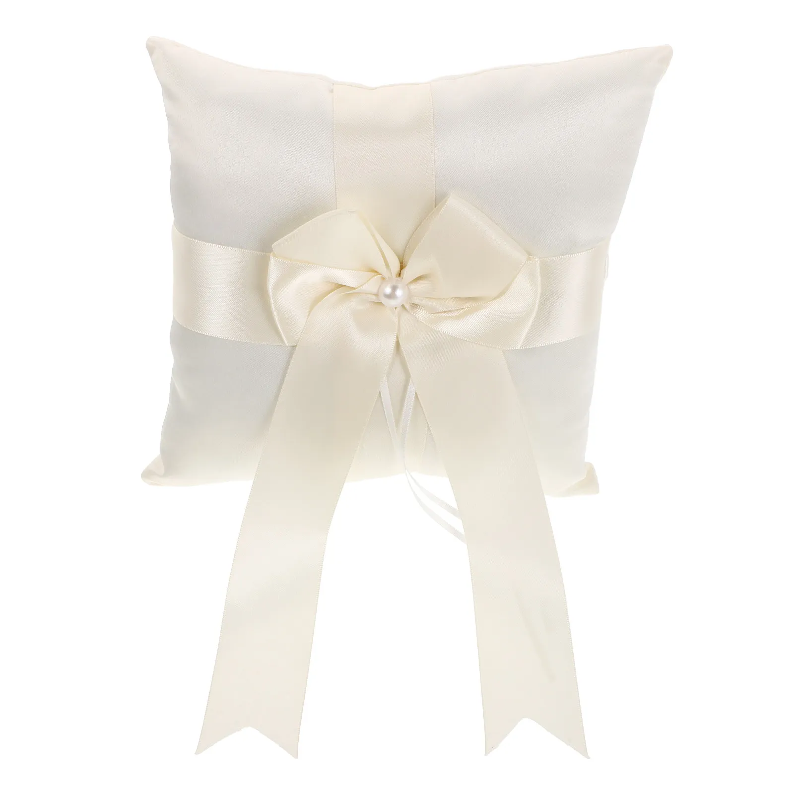 Wedding Ring Pillow Bowknot Ribbon Decorative Cushion Elegant Ceremony Ring Bearer Pillow Romantic Wedding Decoration
Wedding Ring Pillow Bowknot Ribbon Decorative Cushion Elegant Ceremony Ring Bearer Pillow Romantic Wedding Decoration