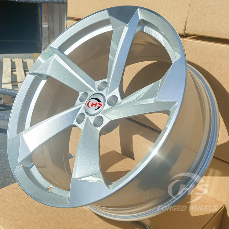 18 19 20Inch Five Spoke Custom Sliver Forged Aluminum Car Wheels 5x112 5x120 Rims for A4 A6 A7 A8 RS4 RS5 RS6 RS7
18 19 20Inch Five Spoke Custom Sliver Forged Aluminum Car Wheels 5x112 5x120 Rims for A4 A6 A7 A8 RS4 RS5 RS6 RS7
