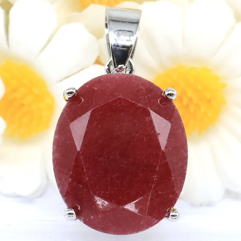 Buy 4 Get 1 Free 28x15mm Hot Selling Gemstone Real Red Ruby CZ Women Dating Silver Pendant
Buy 4 Get 1 Free 28x15mm Hot Selling Gemstone Real Red Ruby CZ Women Dating Silver Pendant