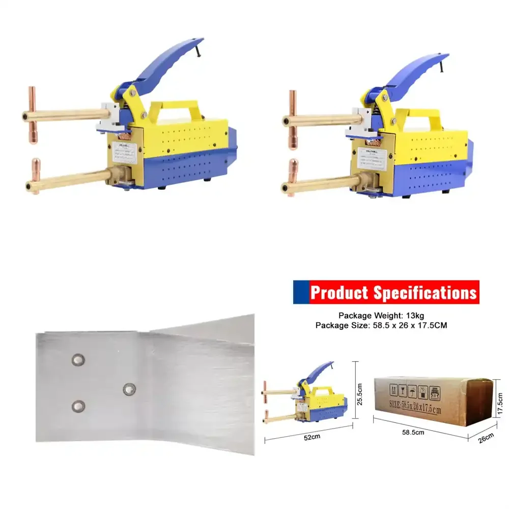 FUNISI Single Phase Portable Spot Welding Long Electrode Life High Duty Cycle 220V Input Voltage DN Series Portable Spot
FUNISI Single Phase Portable Spot Welding Long Electrode Life High Duty Cycle 220V Input Voltage DN Series Portable Spot