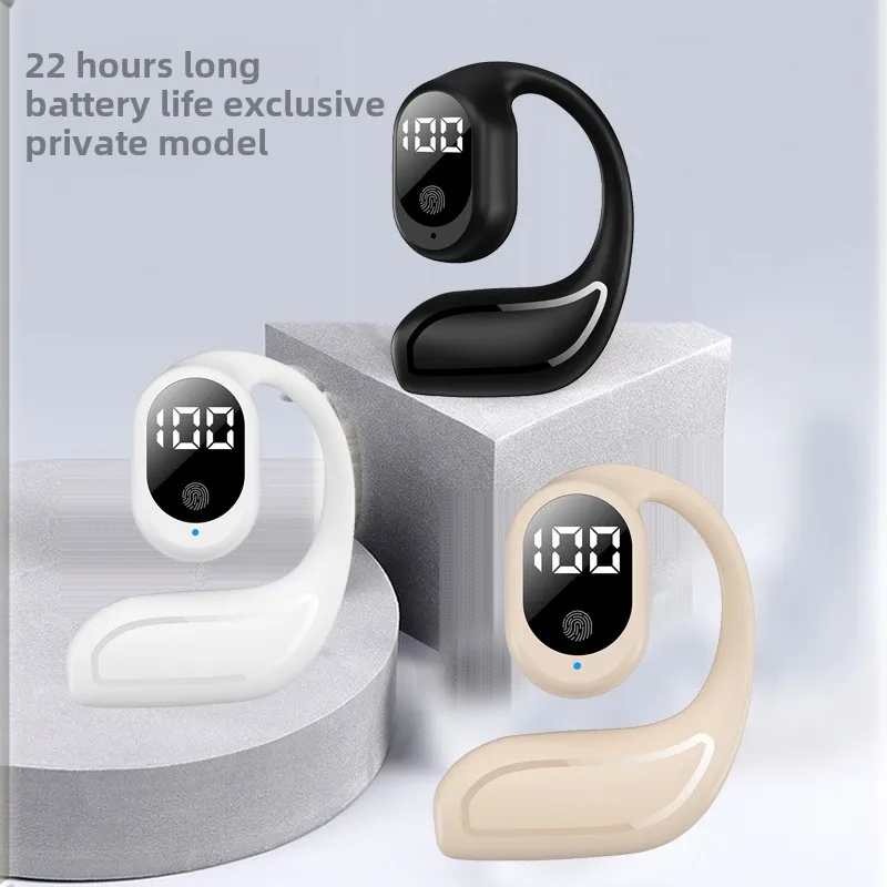 Bluetooth Earphones with High Battery Capacity Long Battery Life No in Ear Wireless Single Ear Business Sports Earphones
Bluetooth Earphones with High Battery Capacity Long Battery Life No in Ear Wireless Single Ear Business Sports Earphones