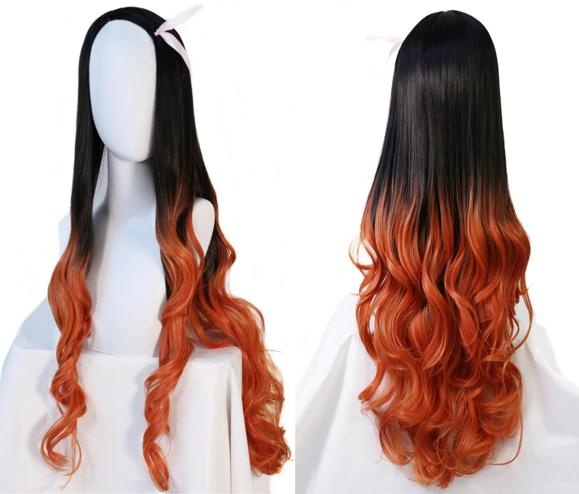 Cosplay Nezuko Kamado Wig Anime Game Roleplay Party Synthetic Dyeing gradient wig
Cosplay Nezuko Kamado Wig Anime Game Roleplay Party Synthetic Dyeing gradient wig