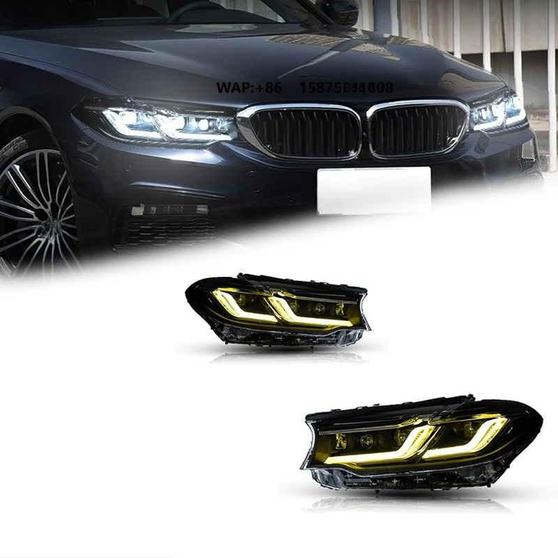 FT Car Lights For 5 Series G30 G38 Headlights 2017-2020 LED Projetor Headlamp Daytime Running Light Automotive Accessories
FT Car Lights For 5 Series G30 G38 Headlights 2017-2020 LED Projetor Headlamp Daytime Running Light Automotive Accessories