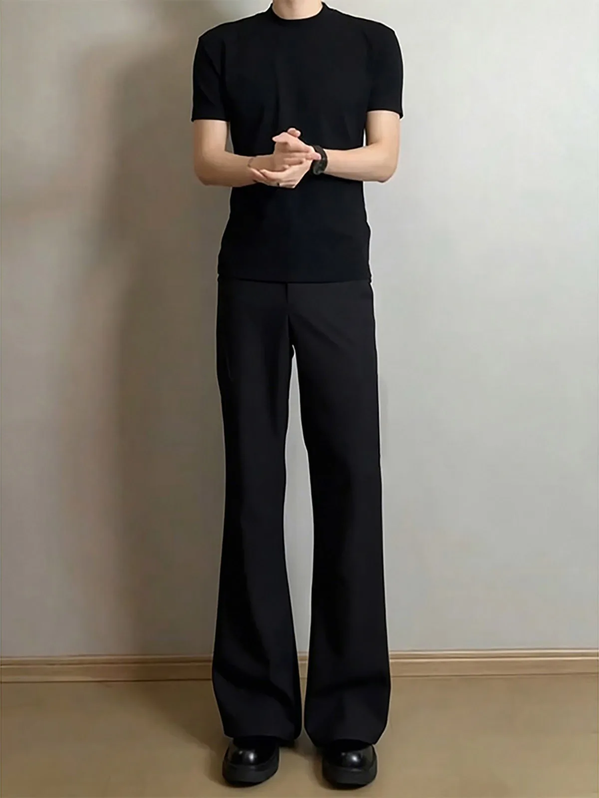 Cleanfit Luxury Style Men's Slim Fit Straight Leg Trousers Thin High Waist Pants Casual Straight Cut Knife Long Trousers
Cleanfit Luxury Style Men's Slim Fit Straight Leg Trousers Thin High Waist Pants Casual Straight Cut Knife Long Trousers