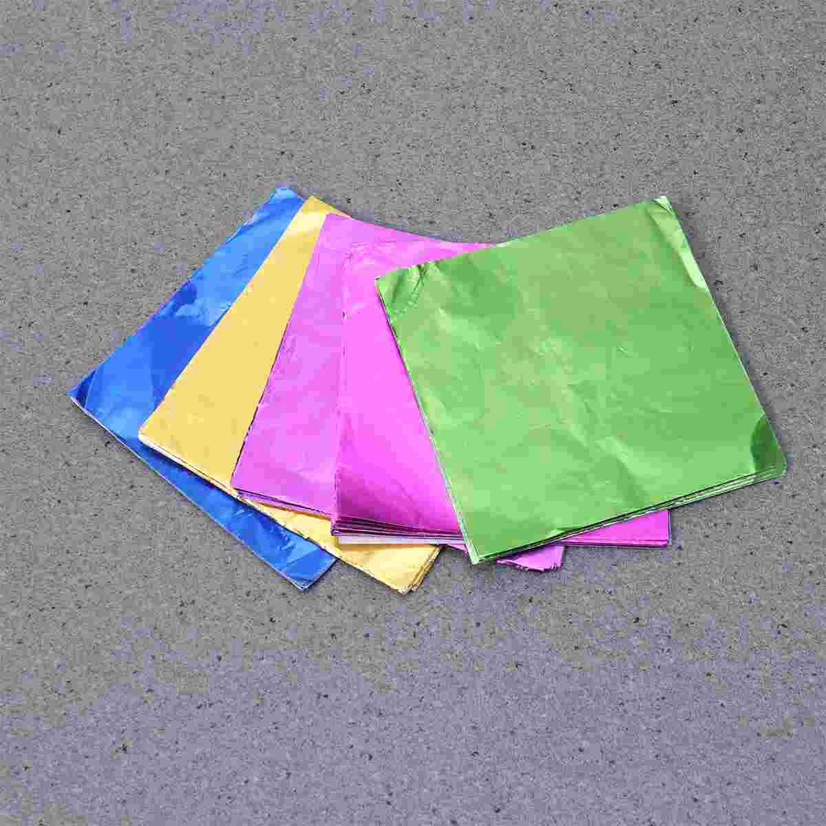 5 Packs Food-Grade Aluminium Foil Paper Smooth Surface Wrapping Paper for Packaging Chocolate Candy Bath Gift Package (9x9
5 Packs Food-Grade Aluminium Foil Paper Smooth Surface Wrapping Paper for Packaging Chocolate Candy Bath Gift Package (9x9
