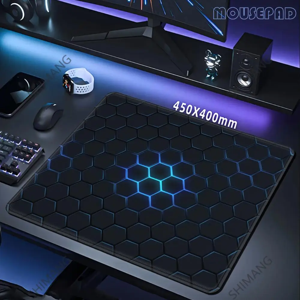 Abstract black hexagon pattern Mouse Pad Small Blue Mousepad Gaming Accessories Office Desk Mat Laptop Computer Mouse Mat
Abstract black hexagon pattern Mouse Pad Small Blue Mousepad Gaming Accessories Office Desk Mat Laptop Computer Mouse Mat
