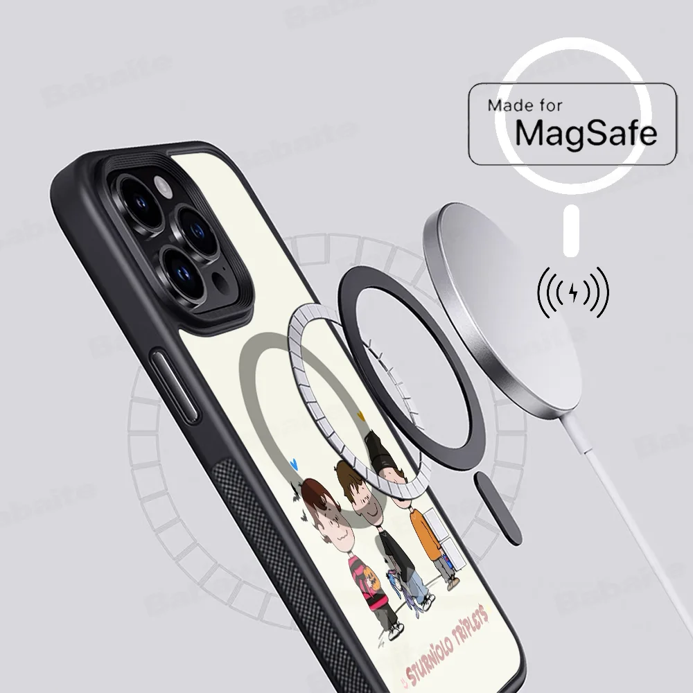 S-Sturniolo T-Triplets Phone Case Magesafe Magnetic Wireless Charge Case For iPhone 16 11 12 13 14 15 Pro Max Plus Mini
S-Sturniolo T-Triplets Phone Case Magesafe Magnetic Wireless Charge Case For iPhone 16 11 12 13 14 15 Pro Max Plus Mini