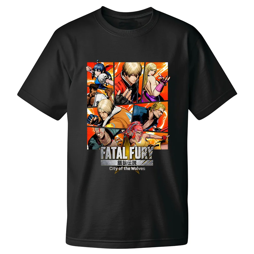 Футболка с принтом Game FATAL FURY, хлопковая, с коротким рукавом, свободного кроя, мужская, унисекс, уличная одежда, повседневная, летняя, с круглым вырезом, мужская футболка с принтом
Футболка с принтом Game FATAL FURY, хлопковая, с коротким рукавом, свободного кроя, мужская, унисекс, уличная одежда, повседневная, летняя, с круглым вырезом, мужская футболка с принтом