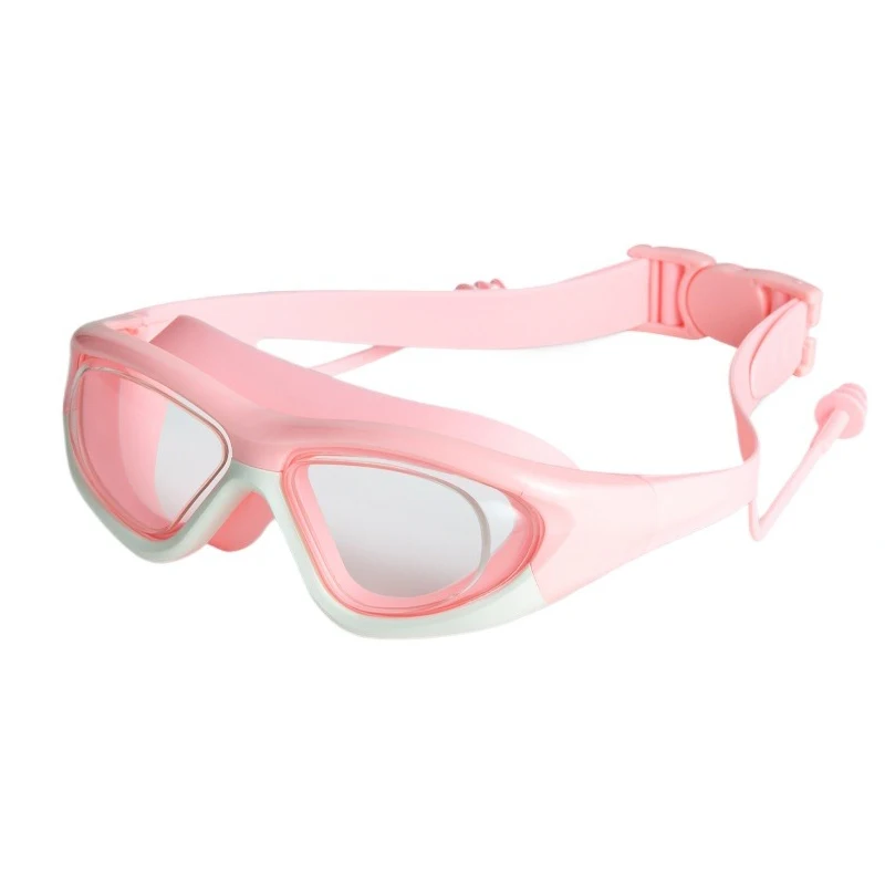 Swim Eyewear Swimming goggles children's large frame goggles waterproof and anti fog high-definition diving goggles earplugs
Swim Eyewear Swimming goggles children's large frame goggles waterproof and anti fog high-definition diving goggles earplugs