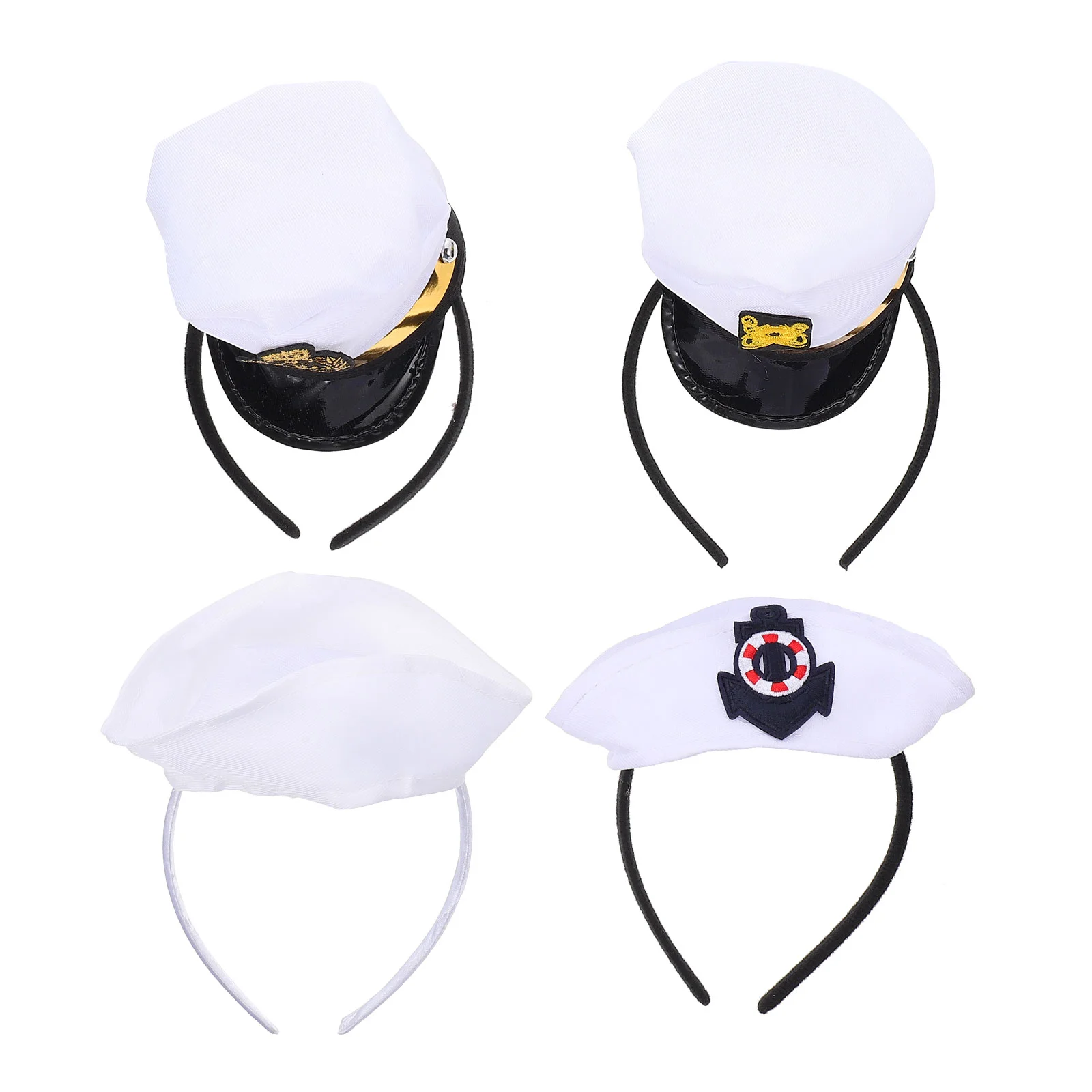 4 Pcs Navy Hat Headband Kids Cosplay Chic Hair Wears Halloween Headdresses Fabric Party Headpieces Miss Supplies
4 Pcs Navy Hat Headband Kids Cosplay Chic Hair Wears Halloween Headdresses Fabric Party Headpieces Miss Supplies