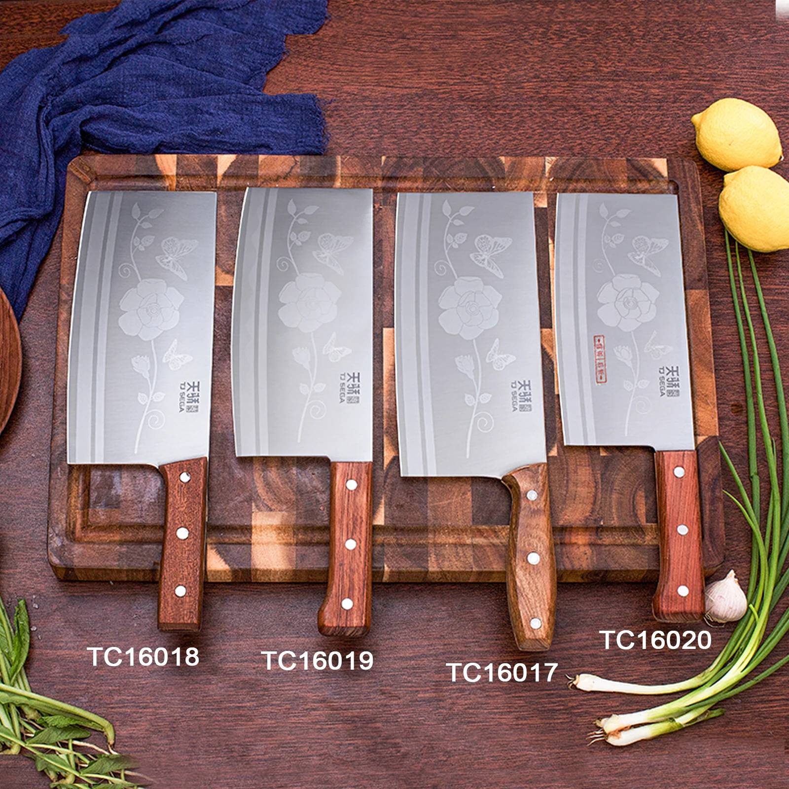 TJ POP Professional 7 Inch Chinese Cleaver Knife Stainless Steel High Quality Sharp Cutting Meat Tools Chef Kitchen Knives Set
TJ POP Professional 7 Inch Chinese Cleaver Knife Stainless Steel High Quality Sharp Cutting Meat Tools Chef Kitchen Knives Set