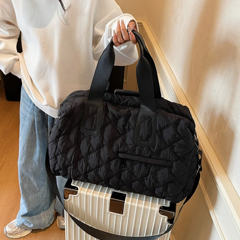 Women's Large Capaci Ox Cloth Boston Cotton Jaet Bag oulder Bag Crossbody Bag Faionable Casual Handbag
Women's Large Capaci Ox Cloth Boston Cotton Jaet Bag oulder Bag Crossbody Bag Faionable Casual Handbag