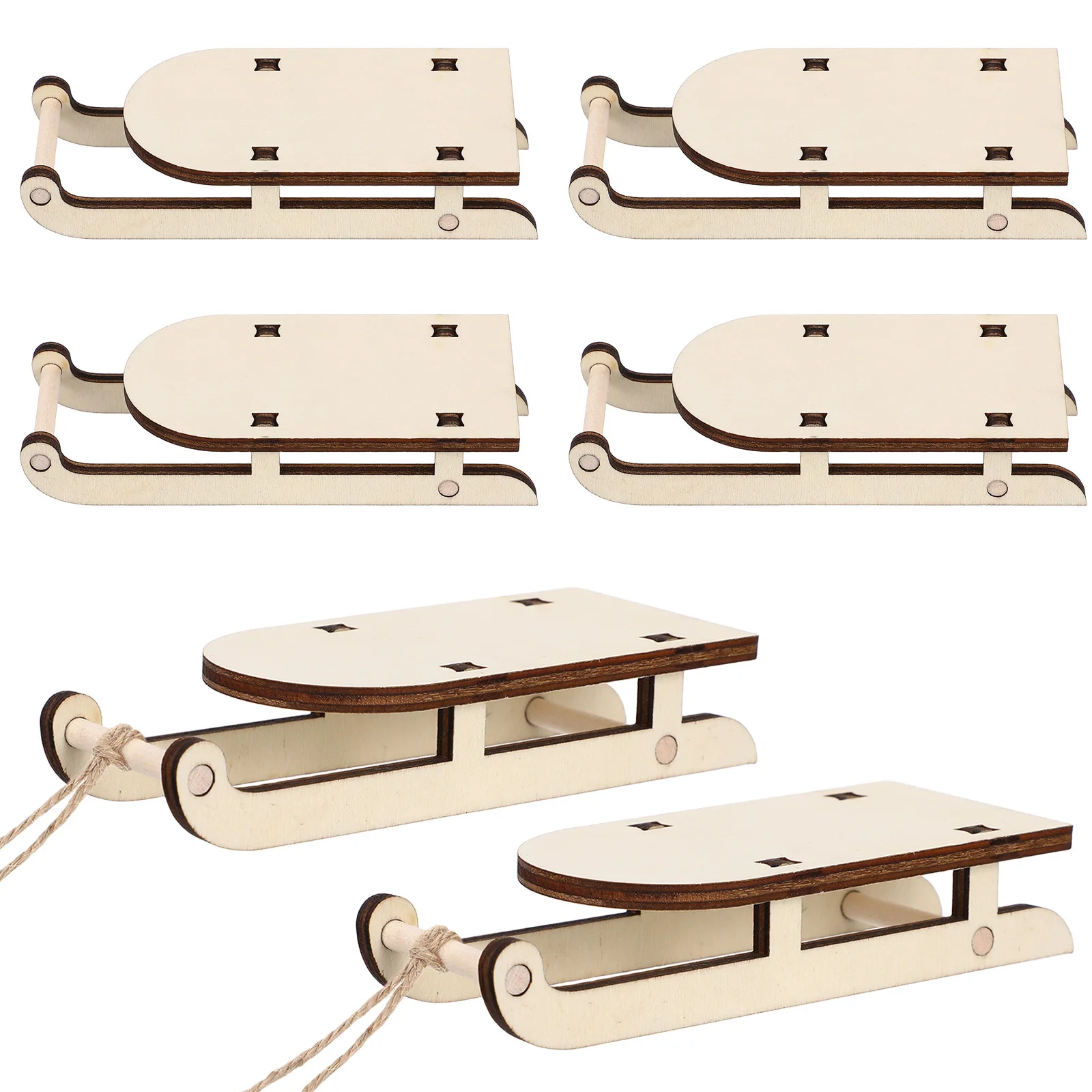 6Pcs Christmas Wooden Sleighs Deer Cart Ornaments Tabletop Xmas Sled Decorations Home Holiday Display Mini Sleigh
6Pcs Christmas Wooden Sleighs Deer Cart Ornaments Tabletop Xmas Sled Decorations Home Holiday Display Mini Sleigh