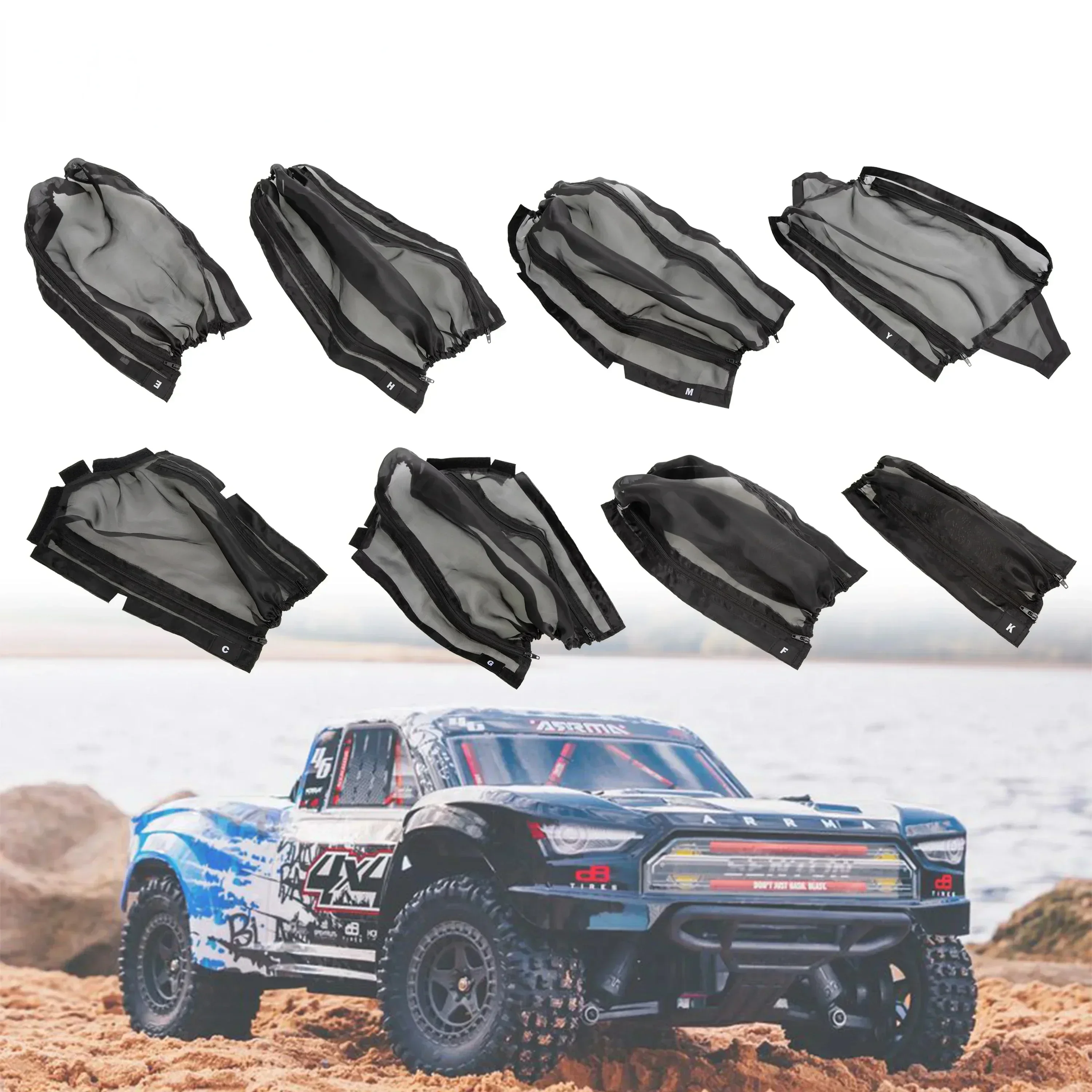 Chassis Dirt Dust Cover Waterproof Cover for ARRMA SENTON KRATON 1/10 1/8 RC Monster Truck Desert Truck
Chassis Dirt Dust Cover Waterproof Cover for ARRMA SENTON KRATON 1/10 1/8 RC Monster Truck Desert Truck