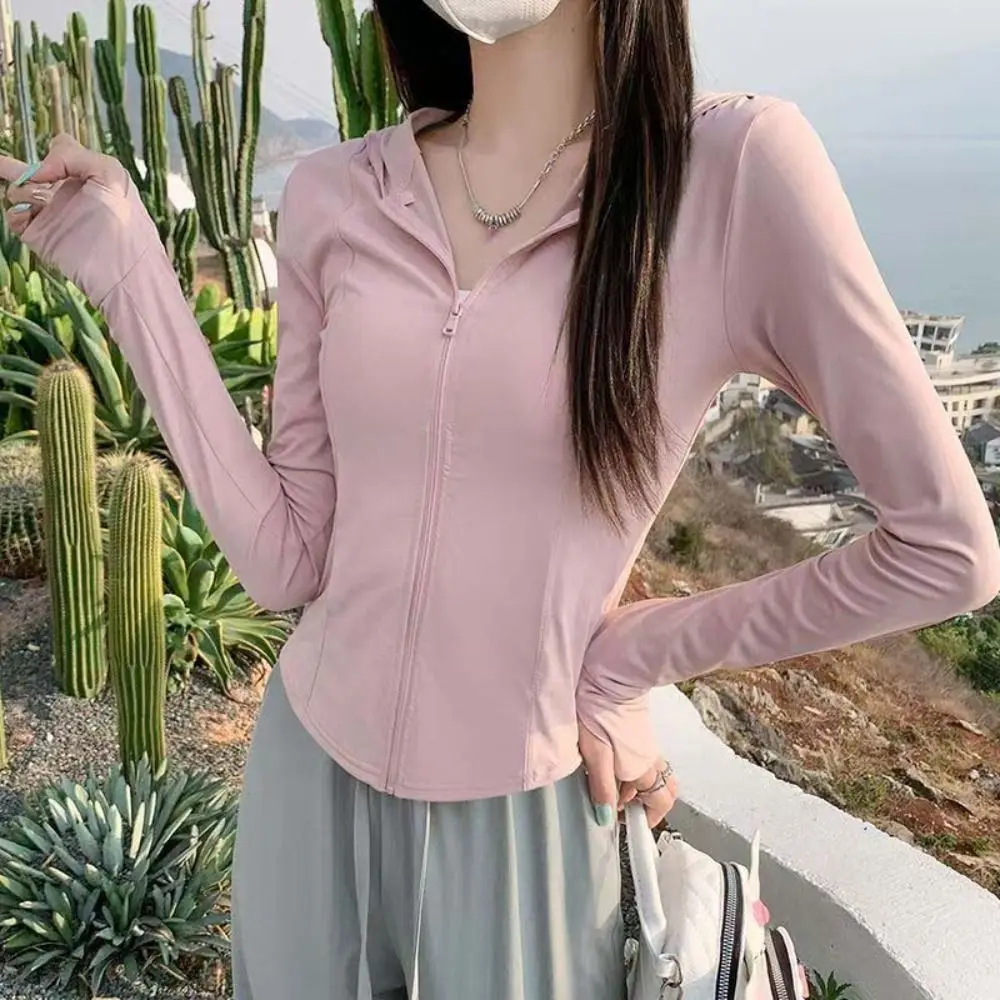 Anti UV Summer Sunscreen Hoodie Shirt Long Sleeve Sun Protection Sweatshirt Solid Color Breathable Sun Protection Coats
Anti UV Summer Sunscreen Hoodie Shirt Long Sleeve Sun Protection Sweatshirt Solid Color Breathable Sun Protection Coats