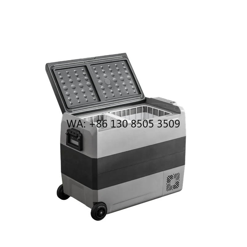 60L T60 DC 12v/24v Portable Compressor Deep Freezer Car Fridge With Durable Plastic Material for Car Accessories
60L T60 DC 12v/24v Portable Compressor Deep Freezer Car Fridge With Durable Plastic Material for Car Accessories