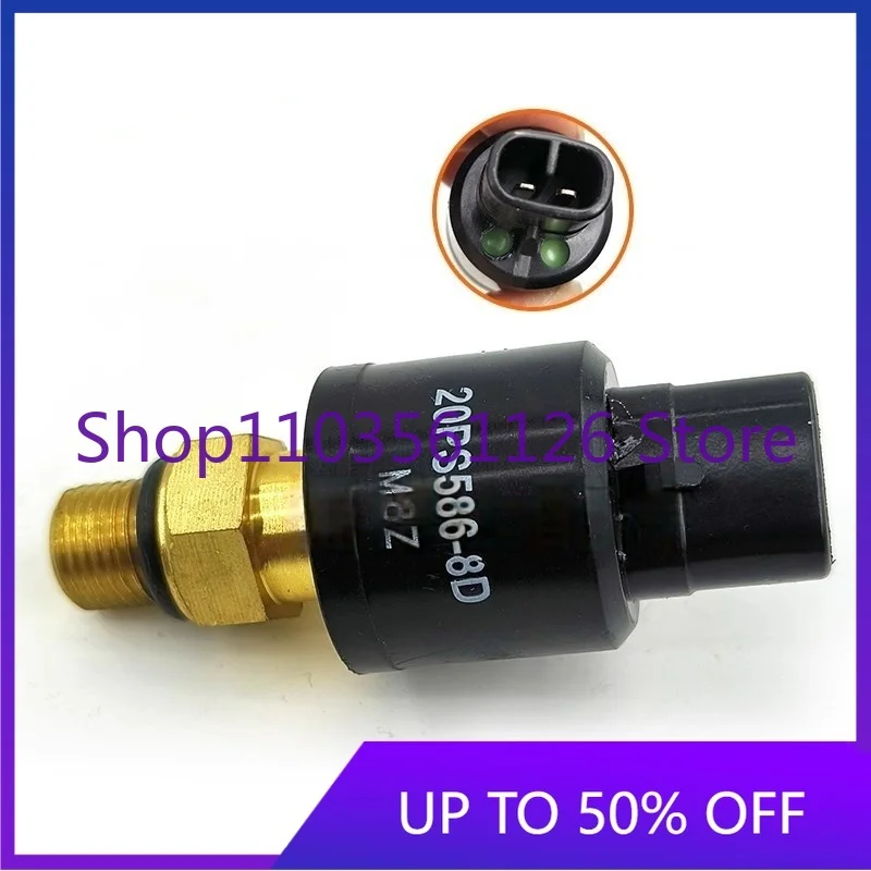 ZX120 200 240-2-3 Высококачественный распределительный клапан экскаватора Датчик переключателя высокого и низкого давления 20PS586-8D
ZX120 200 240-2-3 Высококачественный распределительный клапан экскаватора Датчик переключателя высокого и низкого давления 20PS586-8D