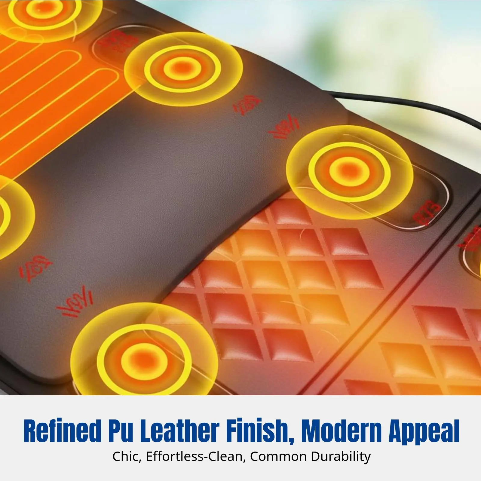 Multi-Functional Massage Chair Pad with Kneading, Heat, Remote Control for Shoulder, Neck, Waist, Spine – Home Use
Multi-Functional Massage Chair Pad with Kneading, Heat, Remote Control for Shoulder, Neck, Waist, Spine – Home Use