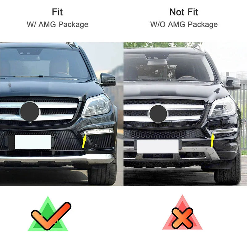 Fit For Mercedes Benz X166 GL500 GL550 GL63 AMG 2013-2016 Front Bumper Fog Light Cover Trim Bezel A1668851774 A1668851874 
Fit For Mercedes Benz X166 GL500 GL550 GL63 AMG 2013-2016 Front Bumper Fog Light Cover Trim Bezel A1668851774 A1668851874