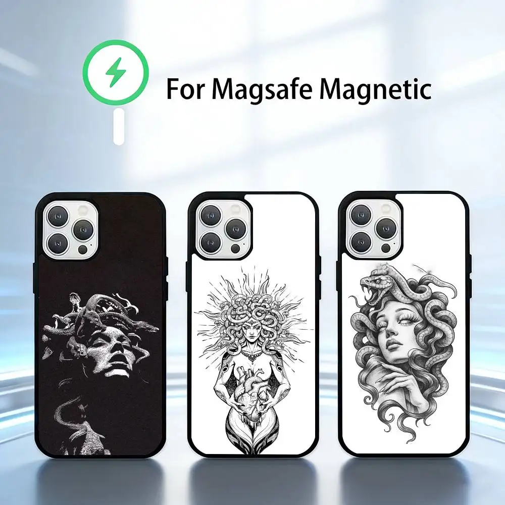 M-Medusa G-Greek Mythology Phone Case For iPhone 17,16,15,14,13,Pro,Max,Plus,Magnetic For Magsafe Wireless Charging
M-Medusa G-Greek Mythology Phone Case For iPhone 17,16,15,14,13,Pro,Max,Plus,Magnetic For Magsafe Wireless Charging