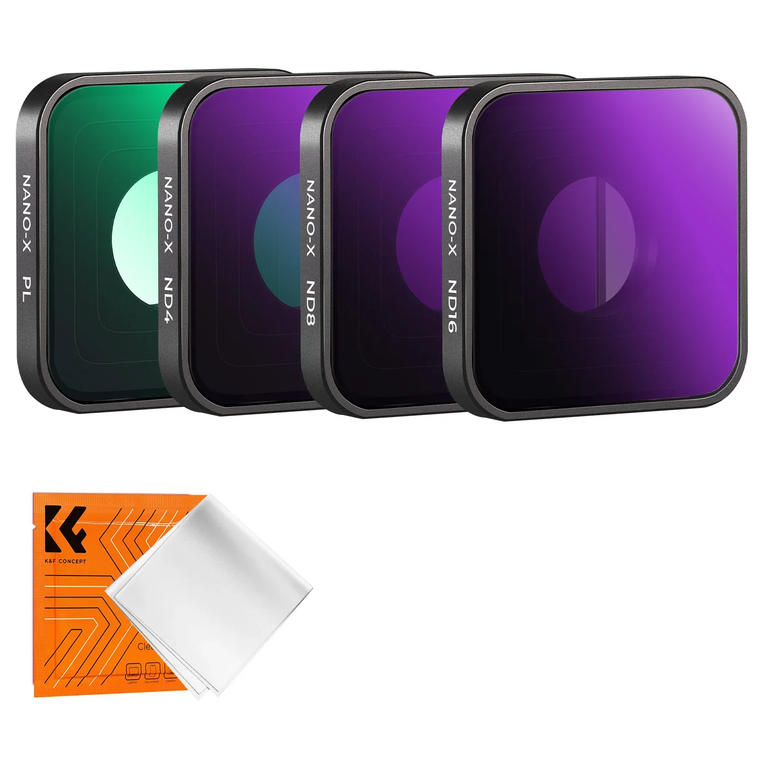 K&F CONCEPT PL ND4 ND8 ND16 Filter for GoPro HERO 4K Camera Neutral Density Polarizer Multi-Coated HD Optical Glass Accessories
K&F CONCEPT PL ND4 ND8 ND16 Filter for GoPro HERO 4K Camera Neutral Density Polarizer Multi-Coated HD Optical Glass Accessories