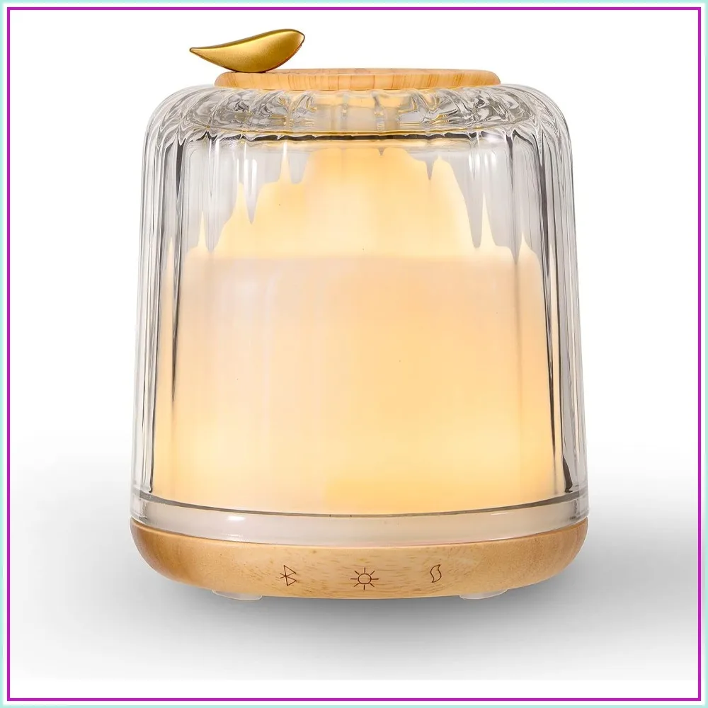 Ultrasonic Aromatherapy Diffuser with Bluetooth Speaker, 230ml, Real Wood Base, Colorful LED Light
Ultrasonic Aromatherapy Diffuser with Bluetooth Speaker, 230ml, Real Wood Base, Colorful LED Light