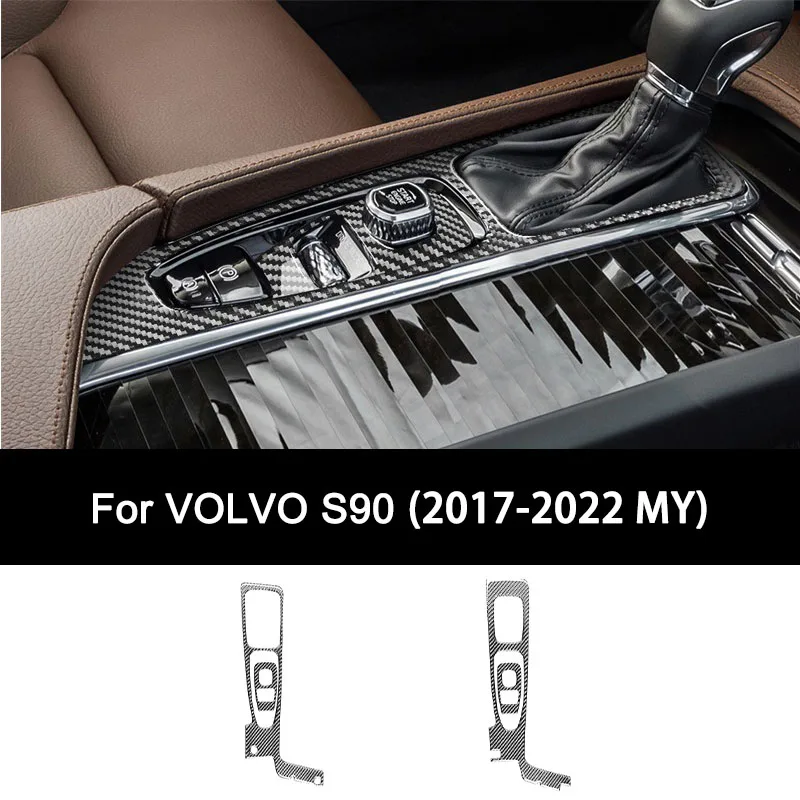 Для VOLVO S90 (2017-2022), внутренняя наклейка на панель переключения передач и ручного тормоза премиум-класса из углеродного волокна, персонализированные автоаксессуары
Для VOLVO S90 (2017-2022), внутренняя наклейка на панель переключения передач и ручного тормоза премиум-класса из углеродного волокна, персонализированные автоаксессуары
