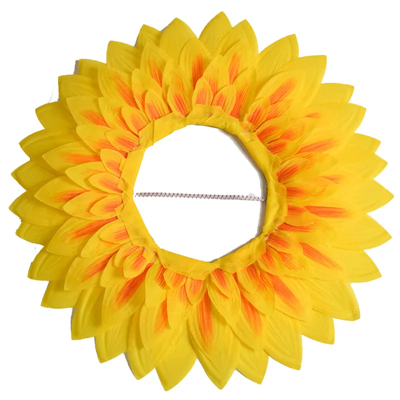Children's Flower Headgear June 1st Kindergarten Sunflower Hat Performance Headgear
Children's Flower Headgear June 1st Kindergarten Sunflower Hat Performance Headgear