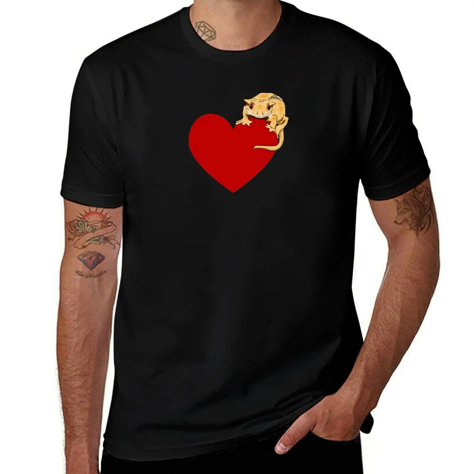 Gecko Love, Crested Gecko with Heart, Crestie, Cute Gecko, Cute Crested Gecko T-Shirt Basic Daily Outfit Short Sleeve Tee
Gecko Love, Crested Gecko with Heart, Crestie, Cute Gecko, Cute Crested Gecko T-Shirt Basic Daily Outfit Short Sleeve Tee