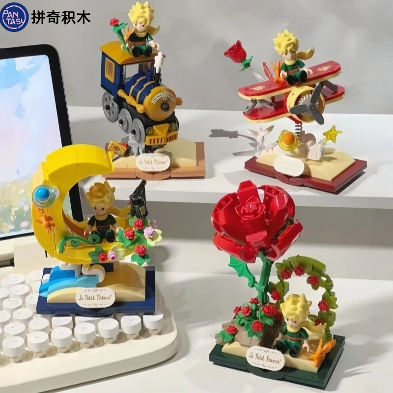 Pantasy The Little Prince Star Rocking Car Building Blocks Toy Cartoon Anime Desktop Ornament Decoration Children's Holiday Gift
Pantasy The Little Prince Star Rocking Car Building Blocks Toy Cartoon Anime Desktop Ornament Decoration Children's Holiday Gift