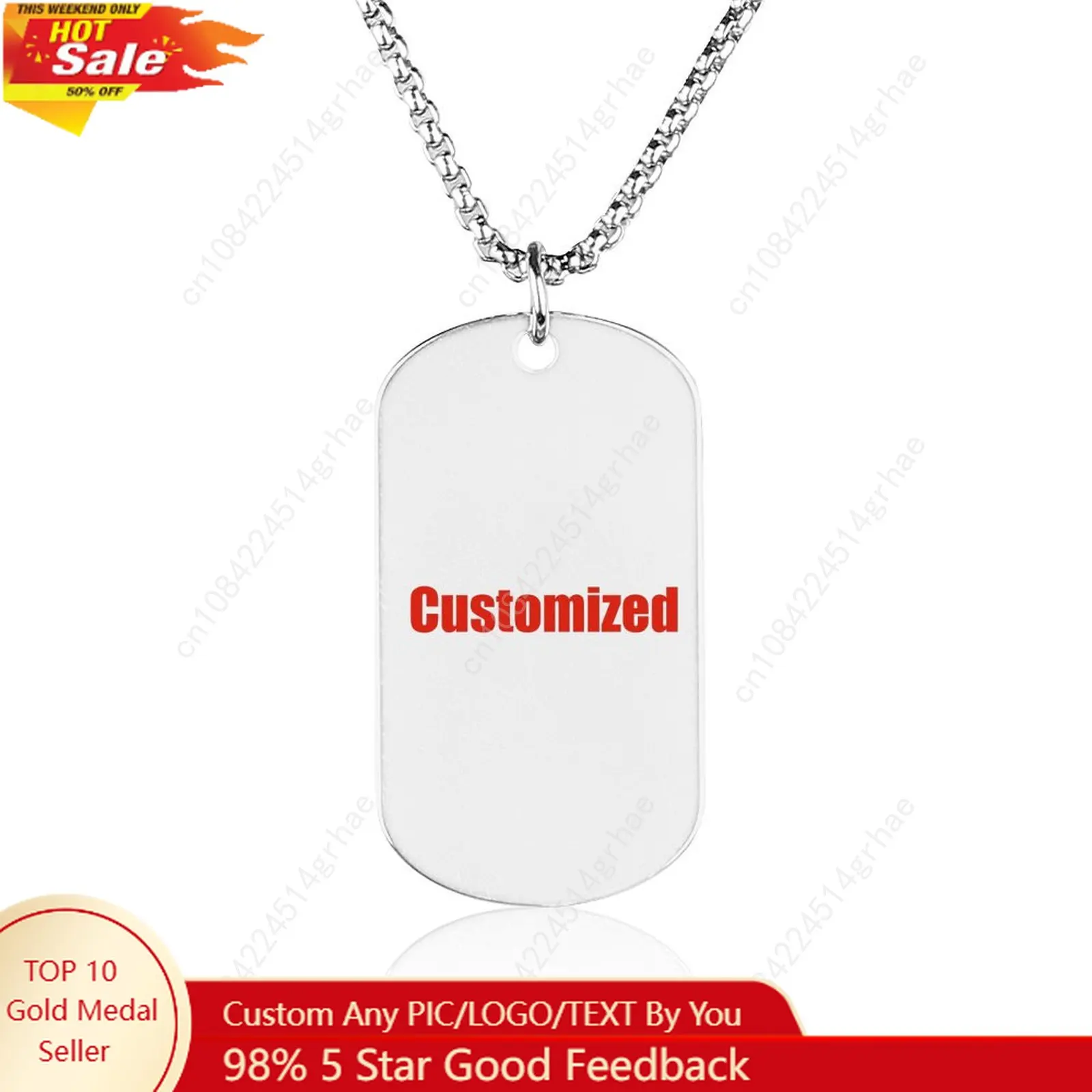 Custom Photo Engraving Dog Tag Necklace Personalized Stainless Steel Necklace Jewelry Lover Friend Familyet Cherished Memo
Custom Photo Engraving Dog Tag Necklace Personalized Stainless Steel Necklace Jewelry Lover Friend Familyet Cherished Memo