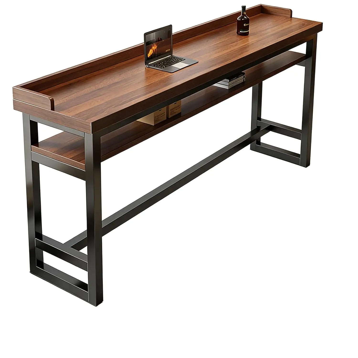 Narrow Counter Height Bar Table Solid Wood Top Kitchen Living Room Behind Couch Pub Coffee Shop Small Space 41", Customized
Narrow Counter Height Bar Table Solid Wood Top Kitchen Living Room Behind Couch Pub Coffee Shop Small Space 41", Customized