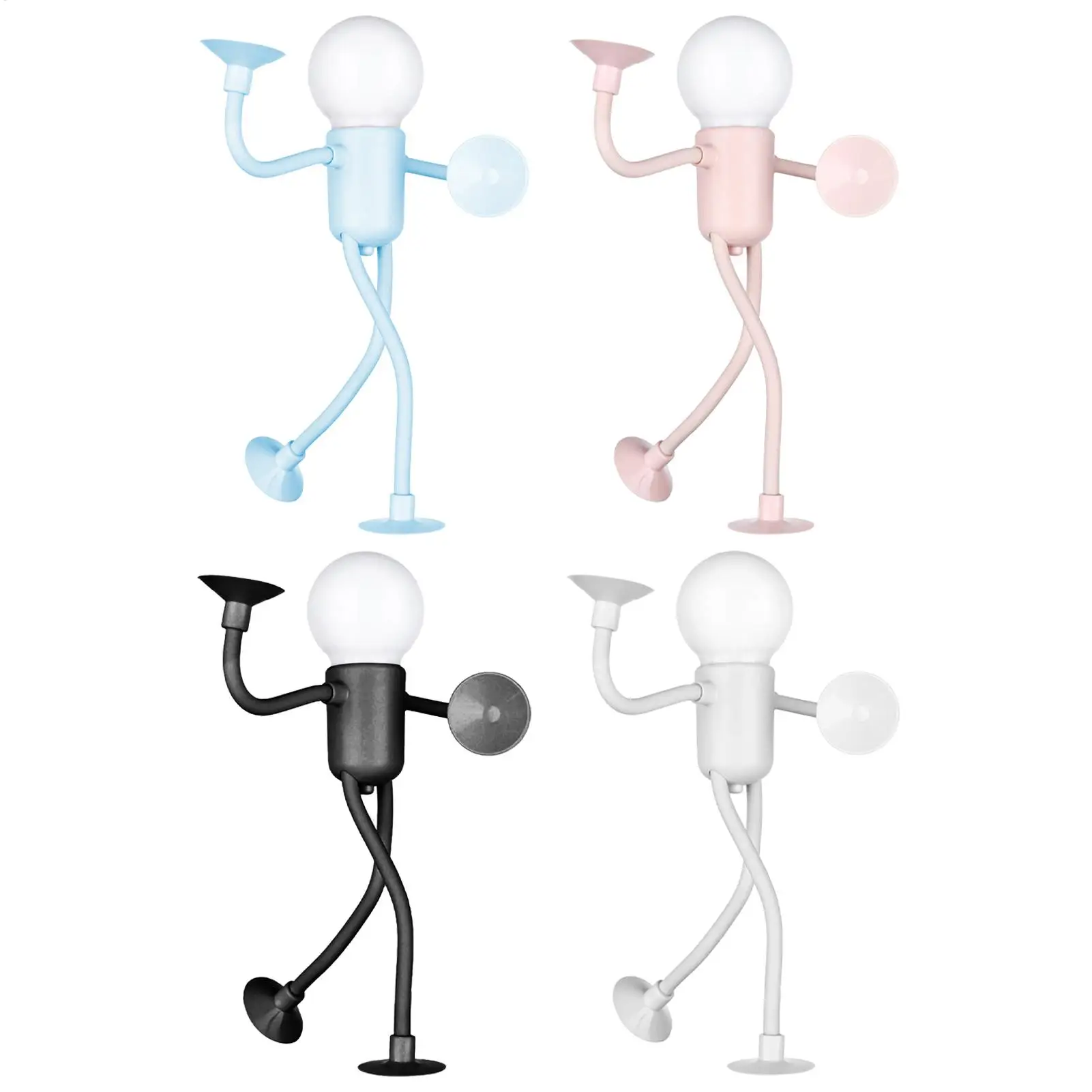 Suction Cup Figurine Mini Table Lamp Bedside Desk Ornament Deformed Funny Gift Light Creative Design Night Light for Children
Suction Cup Figurine Mini Table Lamp Bedside Desk Ornament Deformed Funny Gift Light Creative Design Night Light for Children
