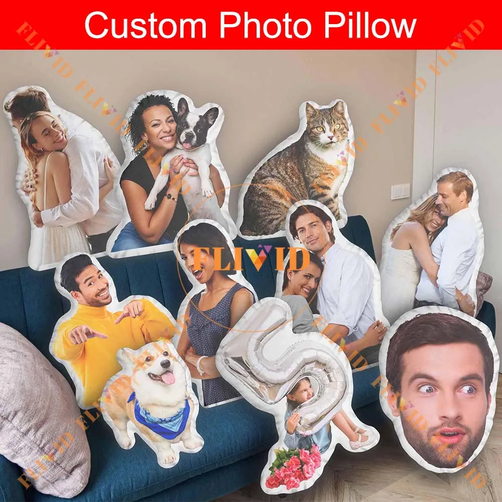 Custom 3D Portrait Photo Animals Pillow Creative Gifts Personalized Pet Shaped Pillow Cushions Realistic Throw Pillow Lover
Custom 3D Portrait Photo Animals Pillow Creative Gifts Personalized Pet Shaped Pillow Cushions Realistic Throw Pillow Lover